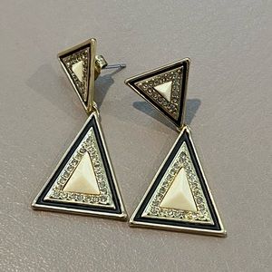 EUC House of Harlow 1960 earrings!